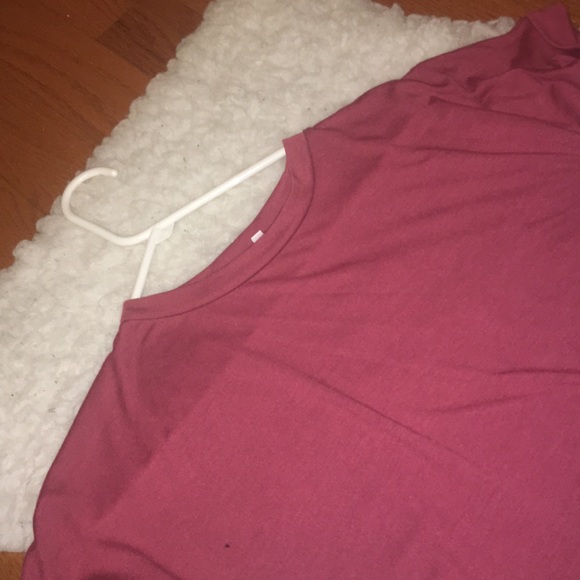 Mauve T-Shirt Dress - Picture 2 of 2